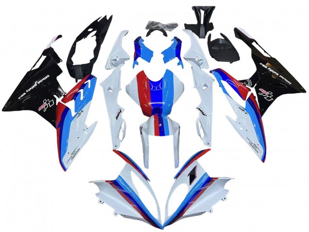 2015-2016 BMW S1000RR Motorcycle Fairing Kits - White Red Blue Glossy Black Australia