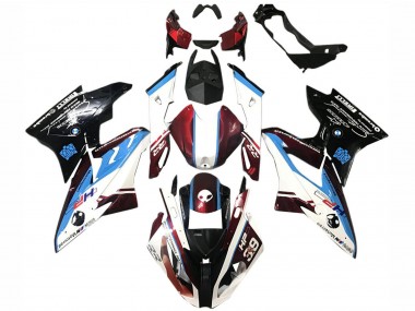 Affordable 2015-2016 BMW S1000RR Bike Fairings - White Red Blue Glossy Black Australia