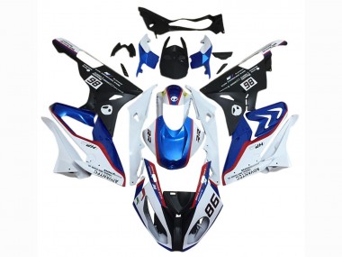 Affordable 2015-2016 BMW S1000RR Motorcycle Fairing Kits - White Red Blue Matte Black Australia