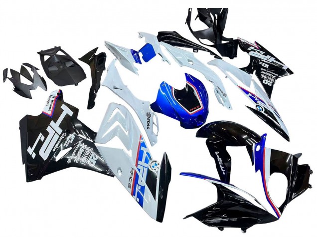 2015-2016 BMW S1000RR Motorcycle Fairing Kits - White Blue Glossy Black Australia