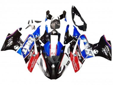 Affordable 2015-2016 BMW S1000RR Motorcycle Fairing - Blue Red Glossy Black Australia