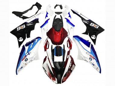Affordable 2015-2016 BMW S1000RR Motorcycle Fairing Kits - White Red Blue Black Australia