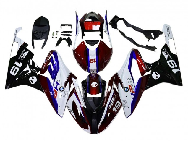 2015-2016 BMW S1000RR Bike Fairings - White Red Blue Black Australia