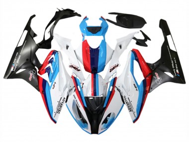 Affordable 2015-2016 BMW S1000RR Motorcycle Fairing - White Red Blue Matte Black Australia