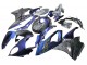 2015-2016 BMW S1000RR Motorcycle Fairings - Gradient Purple Blue Forged Carbon Fiber Australia