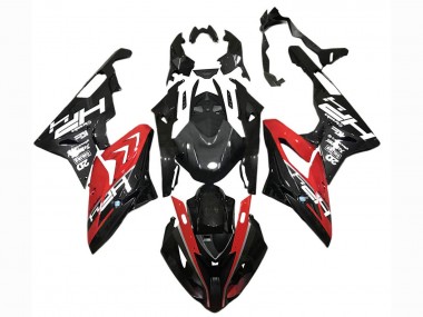 Affordable 2015-2016 BMW S1000RR Motorcycle Fairings - Red Black Carbon Fiber Australia