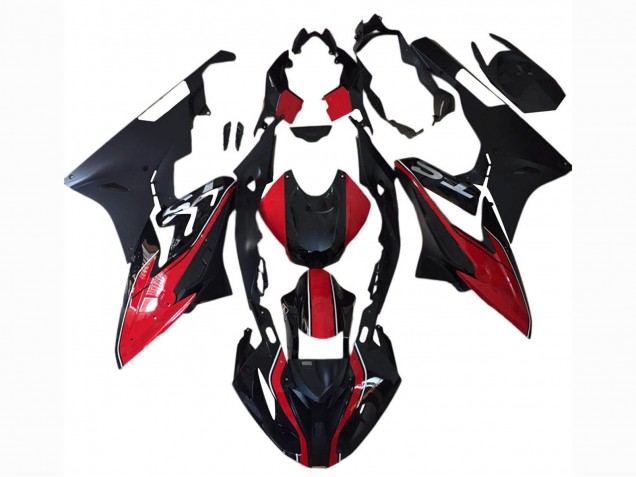 2015-2016 BMW S1000RR Motorcycle Fairings - Red White Matte Black Australia