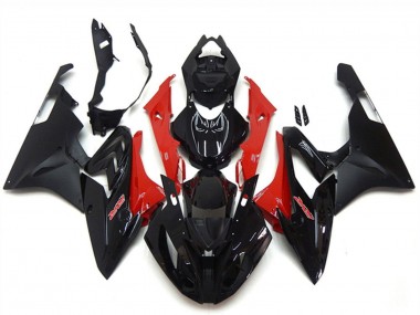 Affordable 2015-2016 BMW S1000RR Motorcycle Fairing - Red Glossy Black Matte Black Australia