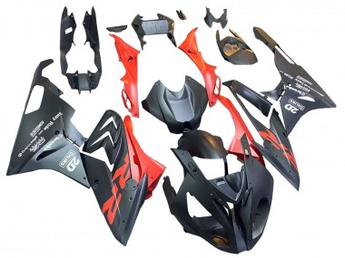 Affordable 2015-2016 BMW S1000RR Motorcycle Fairings - Matte Black Red Australia