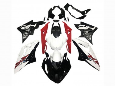 Affordable 2015-2016 BMW S1000RR Motorcycle Fairings - White Red Matte Black Australia