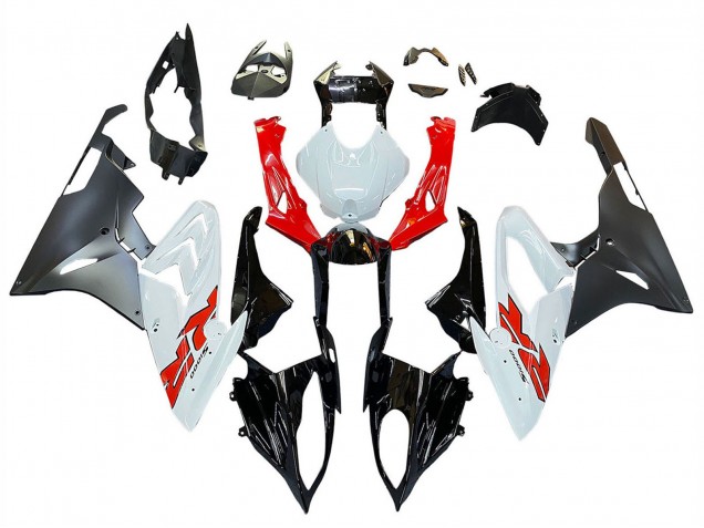 2015-2016 BMW S1000RR Motorcycle Fairings - Red White Glossy Black Matte Black Australia