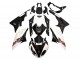 2015-2016 BMW S1000RR Motorcycle Fairings - White Black Carbon Fiber Australia