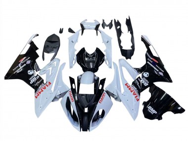 Affordable 2015-2016 BMW S1000RR Motorcycle Fairings - White Glossy Black Fiamm Australia