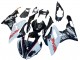 2015-2016 BMW S1000RR Motorcycle Fairings - White Glossy Black Australia