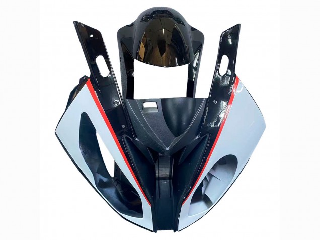 2015-2016 BMW S1000RR Motorcycle Fairings - White Glossy Black Australia