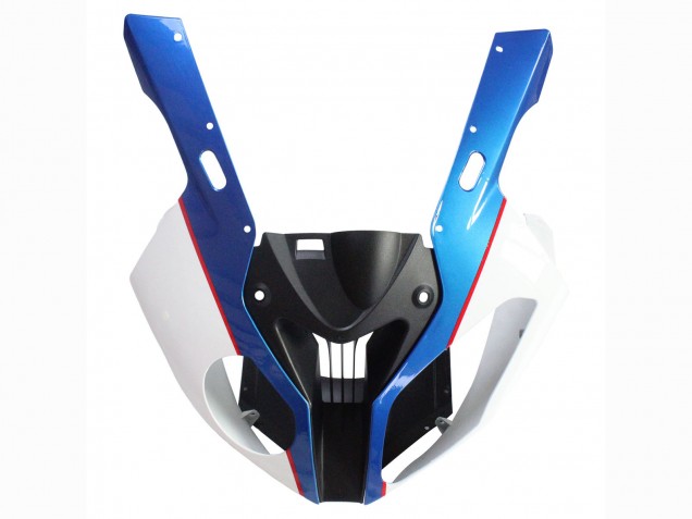 2009-2014 BMW S1000RR Motorcycle Fairings - White Blue Matte Black Australia