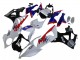 2009-2014 BMW S1000RR Abs Fairings - White Red Blue Glossy Black Australia