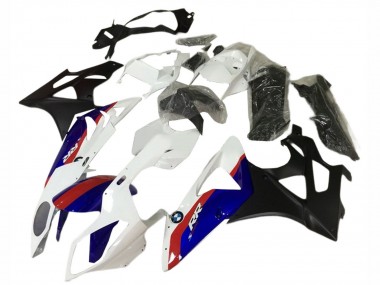 Affordable 2009-2014 BMW S1000RR Motorcycle Fairings - White Red Blue Black Australia