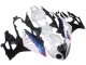 2009-2014 BMW S1000RR Motorcycle Fairings - White Red Blue Glossy Black HP Becker Carbon Australia