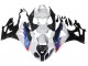 2009-2014 BMW S1000RR Motorcycle Fairings - White Red Blue Glossy Black HP Becker Carbon Australia