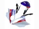 2009-2014 BMW S1000RR Motorcycle Fairings - White Red Blue Black Tyco Australia