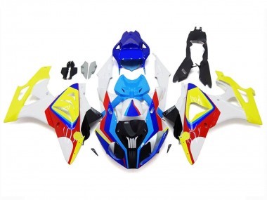 Affordable 2009-2014 BMW S1000RR Motorcycle Fairings - White Red Blue Yellow Australia