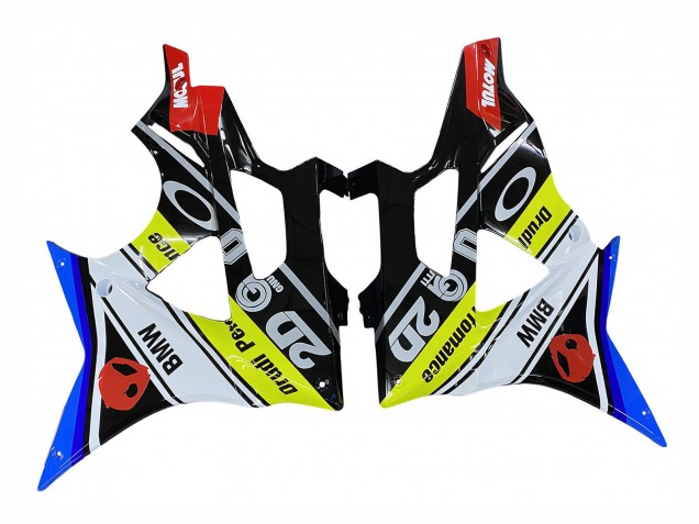 2009-2014 BMW S1000RR Motorcycle Fairings - Blue Yellow Red Black Shark VR 46 Australia