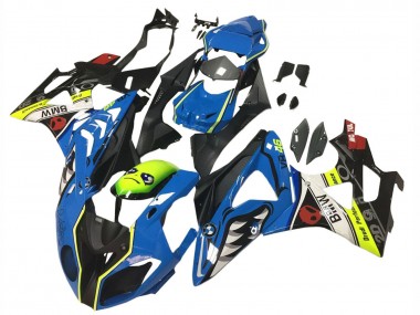 Affordable 2009-2014 BMW S1000RR Motorcycle Fairings - Blue Yellow Red Black Shark VR 46 Australia