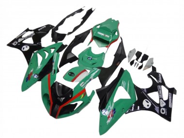 Affordable 2009-2014 BMW S1000RR Motorcycle Fairings - Green Red Black Australia