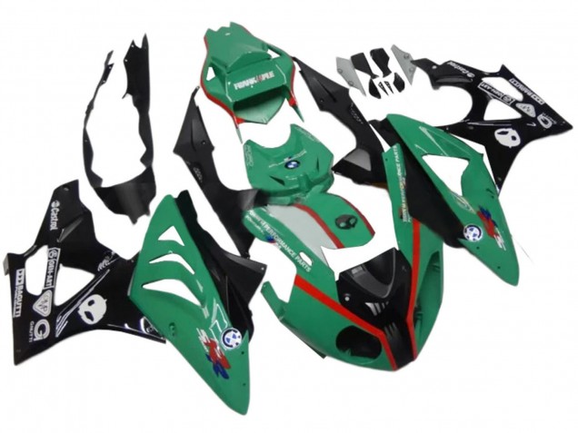 2009-2014 BMW S1000RR Motorcycle Fairings - Green Red Black Australia