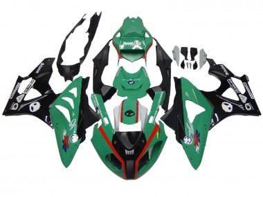Affordable 2009-2014 BMW S1000RR Motorcycle Fairings - Green Red Black Australia