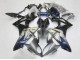 2009-2014 BMW S1000RR Motorcycle Fairings - Silver Blue Glossy Black Australia