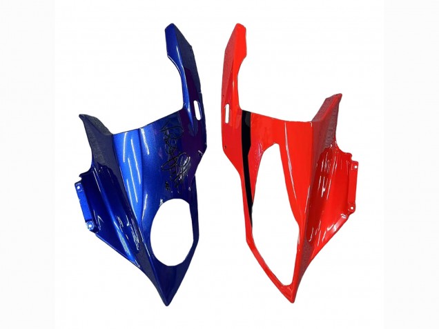 2009-2014 BMW S1000RR Motorcycle Fairings - Red Blue Yellow Shark Australia