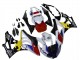 2009-2014 BMW S1000RR Motorcycle Fairings - White Red Yellow Black Castrol Australia
