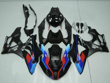 Affordable 2009-2014 BMW S1000RR Motorcycle Fairings - Blue Red Matte Black Castrol Australia