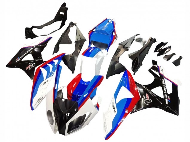 2009-2014 BMW S1000RR Full Motorcycle Fairings - White Red Blue Glossy Black Australia