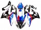 2009-2014 BMW S1000RR Full Motorcycle Fairings - White Red Blue Glossy Black Australia