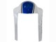 2009-2014 BMW S1000RR Motorcycle Fairings - White Blue Glossy Black Castrol Australia