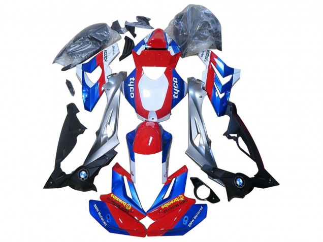 2014-2016 BMW S1000R Motorcycle Fairings - Red Blue Australia