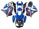 2014-2016 BMW S1000R Motorcycle Fairings - Blue Red Australia