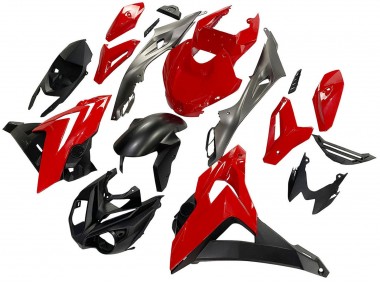 Affordable 2014-2016 BMW S1000R Motorcycle Fairings - Black Red Australia