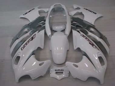 Affordable 2004-2006 Suzuki GSX600F/GSX750F Motorcycle Fairings - White Australia