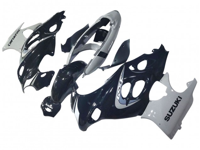 2004-2006 Suzuki GSX600F/GSX750F Motorcycle Fairing - Glossy Black Grey Australia