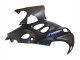 2004-2006 Suzuki GSX600F/GSX750F Motorcycle Fairings - Matte Black with Blue Logo Australia
