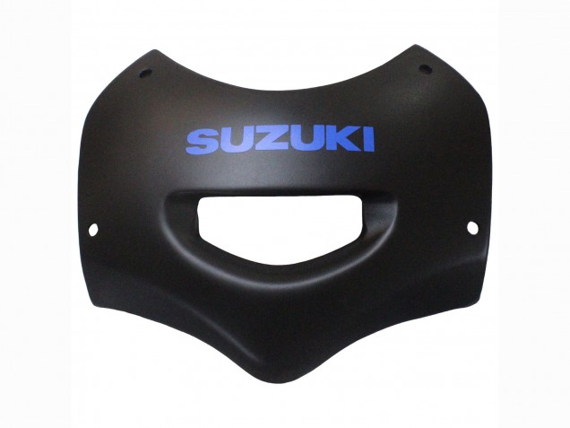 2004-2006 Suzuki GSX600F/GSX750F Motorcycle Fairings - Matte Black with Blue Logo Australia