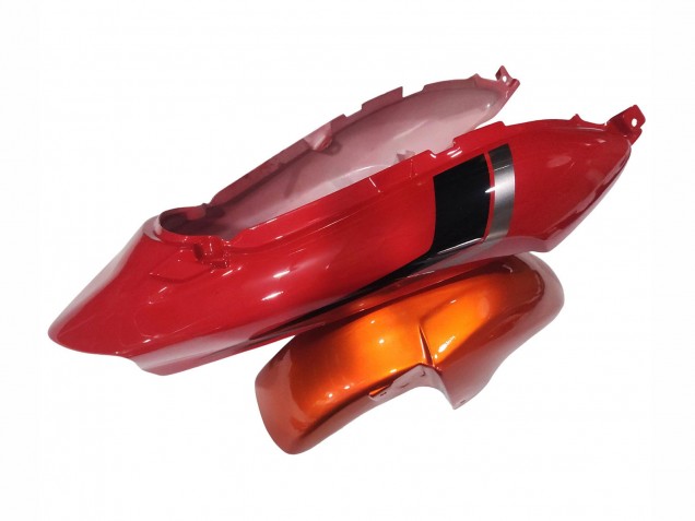 2004-2006 Suzuki GSX600F/GSX750F Motorcycle Fairings - Burnt Orange White Logo Australia