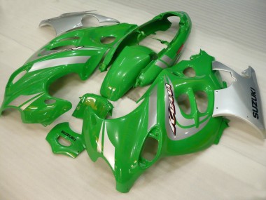 Affordable 2004-2006 Suzuki GSX600F/GSX750F Motorcycle Fairings - Green Silver Katana Australia