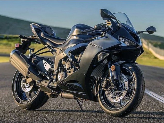 2023-2025 Kawasaki ZX6R Motorcycle Fairing - Matte Black Australia
