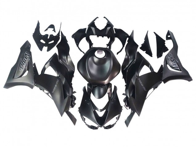 2023-2025 Kawasaki ZX6R Motorcycle Fairing - Matte Black Australia