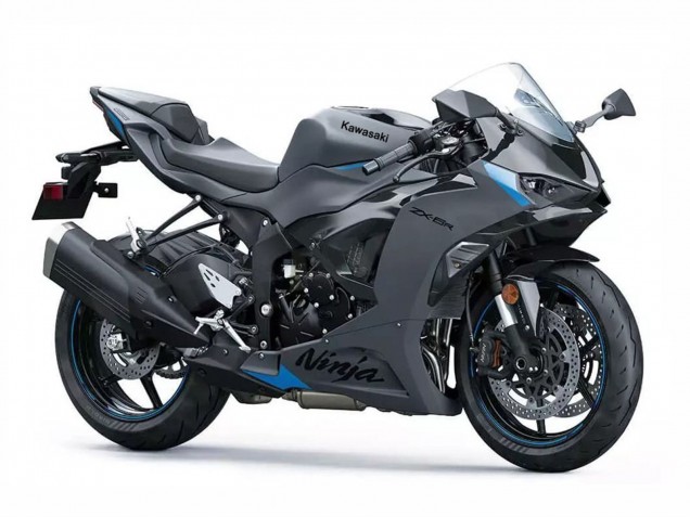 2023-2025 Kawasaki ZX6R Motorcycle Fairings - Grey Ninja Australia